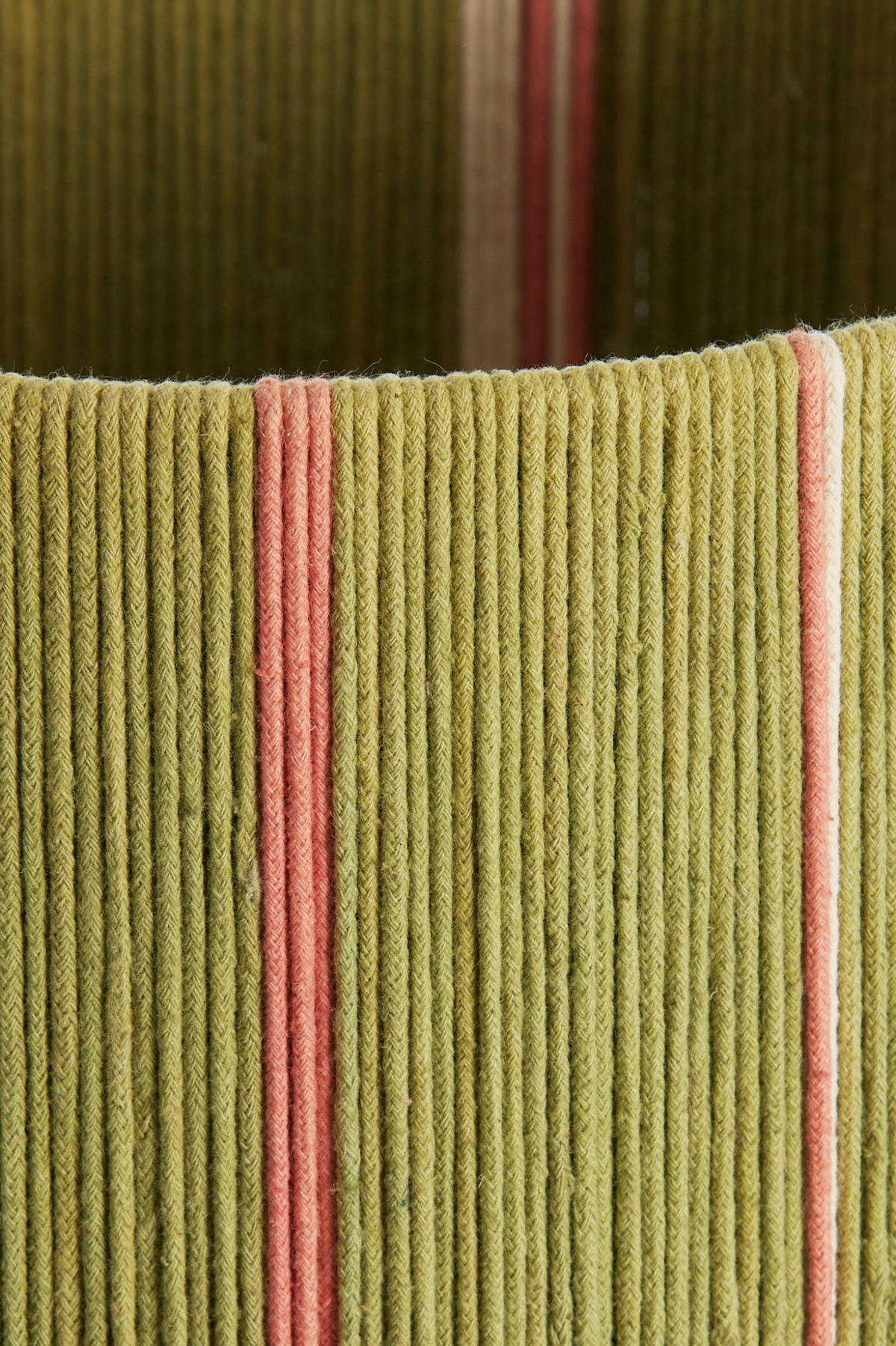 LAMPENSCHIRM Medan Grün Ø25/36 cm - Grün, Textil (25/25/36cm) - Light & Living