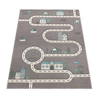 KINDERTEPPICH 160/230 cm Diamond 710 - Grau, Textil (160/230cm) - Paco Home