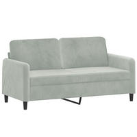 2-SITZER-SOFA Creglingen - Grau, Naturmaterialien (158/77/80cm) - Nettlife