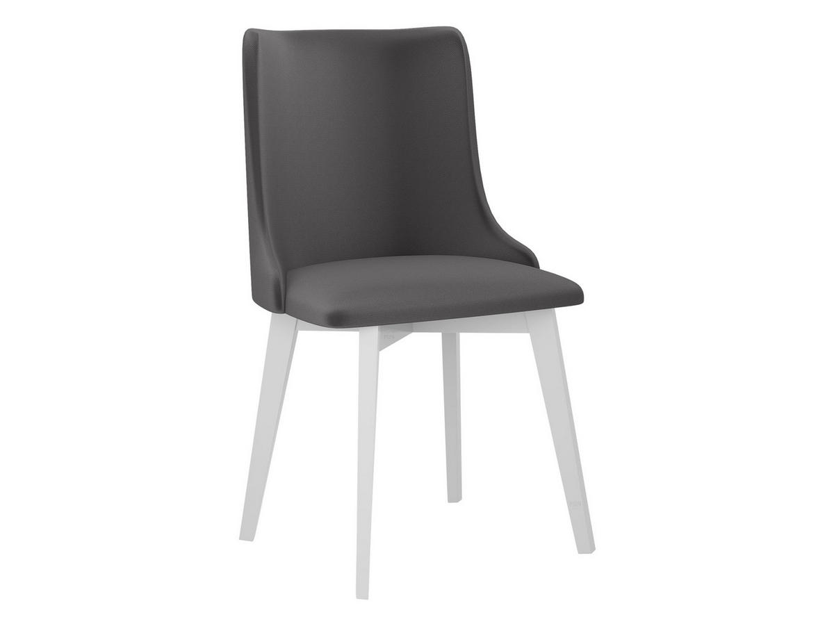 STUHL Monti 5, Holzfarbe: Weiß - Dunkelgrau/Weiß, Holz (48/83/53cm) - MIRJAN24