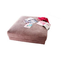 BIG HOCKER MADELINE Pink Cord - Pink, Textil (120/43/120cm) - KAWOLA