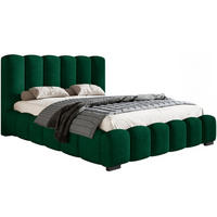 BETT Bezugsstoff Flaschengrün BEN 18 Mit Bettkasten 120x200 cm - Grün, Textil - Sepro Meble