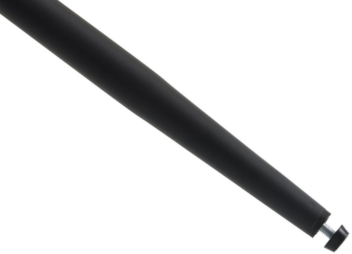 BARHOCKER Samt dunkelgrau - Dunkelgrau/Schwarz, Textil/Metall (47/106/52cm) - CLP
