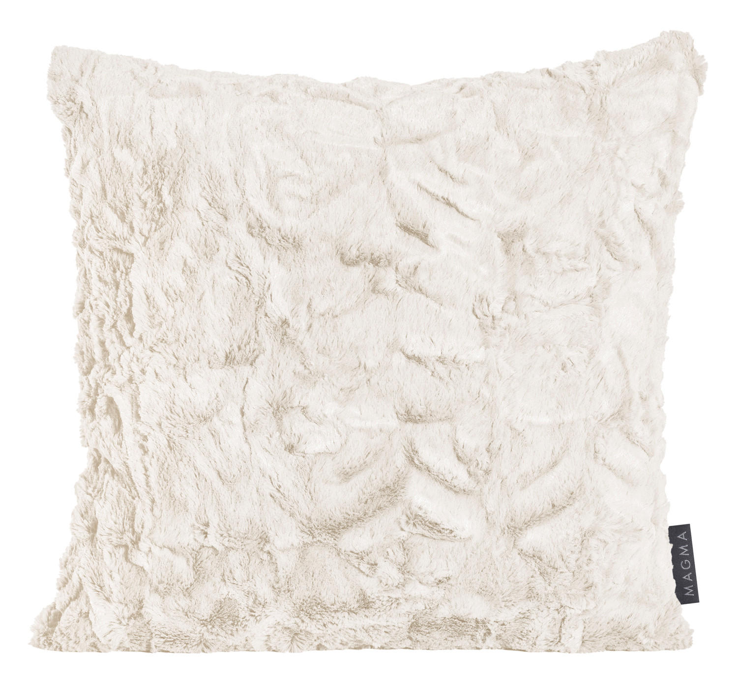 KISSENHÜLLE 2er Set Fluffy 40/40 cm beige - Beige, Textil (40/40cm) - Magma Heimtexx