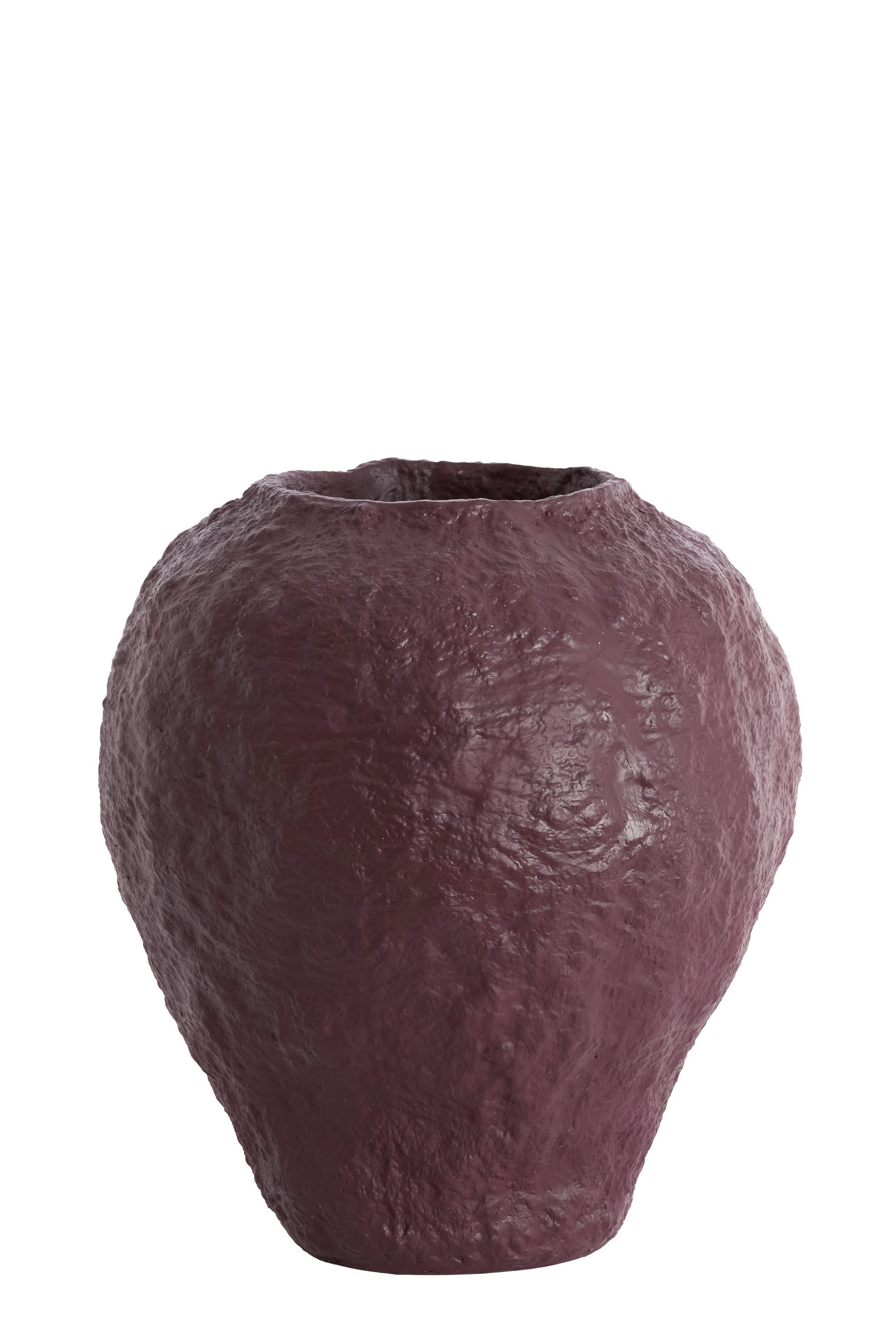 VAZE Pantoja Lila 45/45/50 cm - Lila, Kunststoff (50cm) - Light & Living