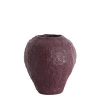 VAZE Pantoja Lila 45/45/50 cm - Lila, Kunststoff (50cm) - Light & Living