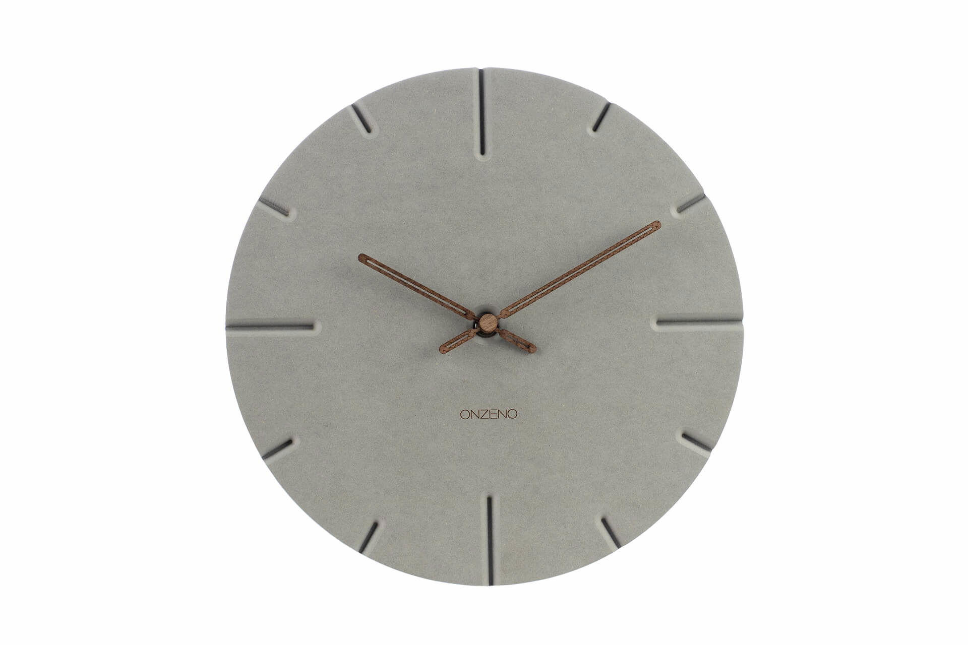 WANDUHR Design Grau 29/29 cm - Grau, Holzwerkstoff (0.6/29/1cm) - ONZENO