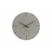 WANDUHR Design Grau 29/29 cm - Grau, Holzwerkstoff (0.6/29/1cm) - ONZENO