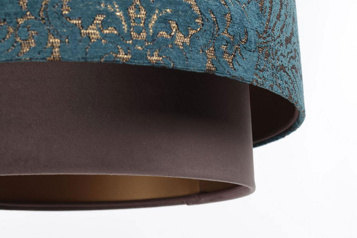 HÄNGELEUCHTE Gold 40/31 cm - Braun, Kunststoff (40/1/31cm) - ONZENO