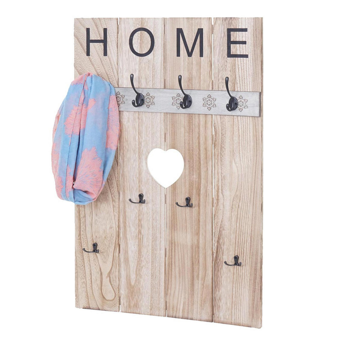 WANDGARDEROBE HOME SHABBY-LOOK Beige - Beige, Holz (60/91/8cm) - MCW