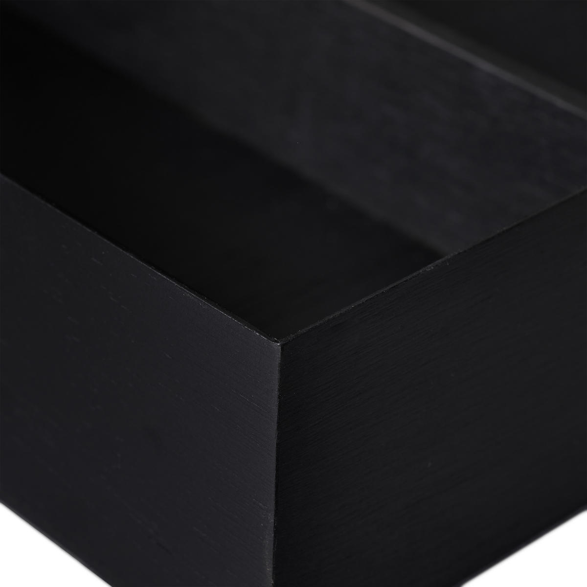 SCHREIBTISCHORGANIZER - Anthrazit, Holz (26/35/6.5cm) - Relaxdays