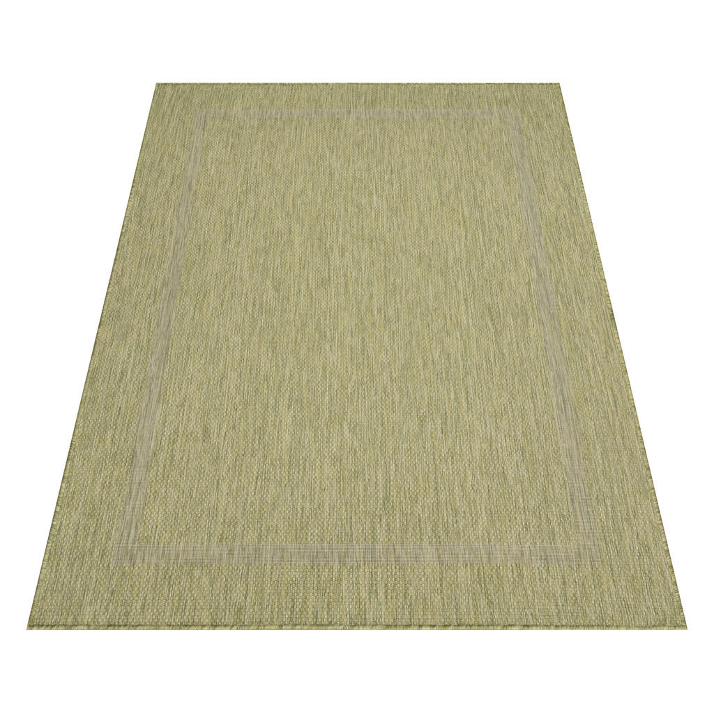 Thumbnail - Kadima Design Teppich, Grün, Textil, Uni, Rechteckig, 80x250 cm, pflegeleicht, Teppiche & Böden, Teppiche, Outdoorteppic...