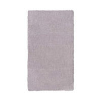 HOCHFLORTEPPICH Silber Shanghai 60/110 cm - Hellgrau, Textil (60/110cm) - Atticgo