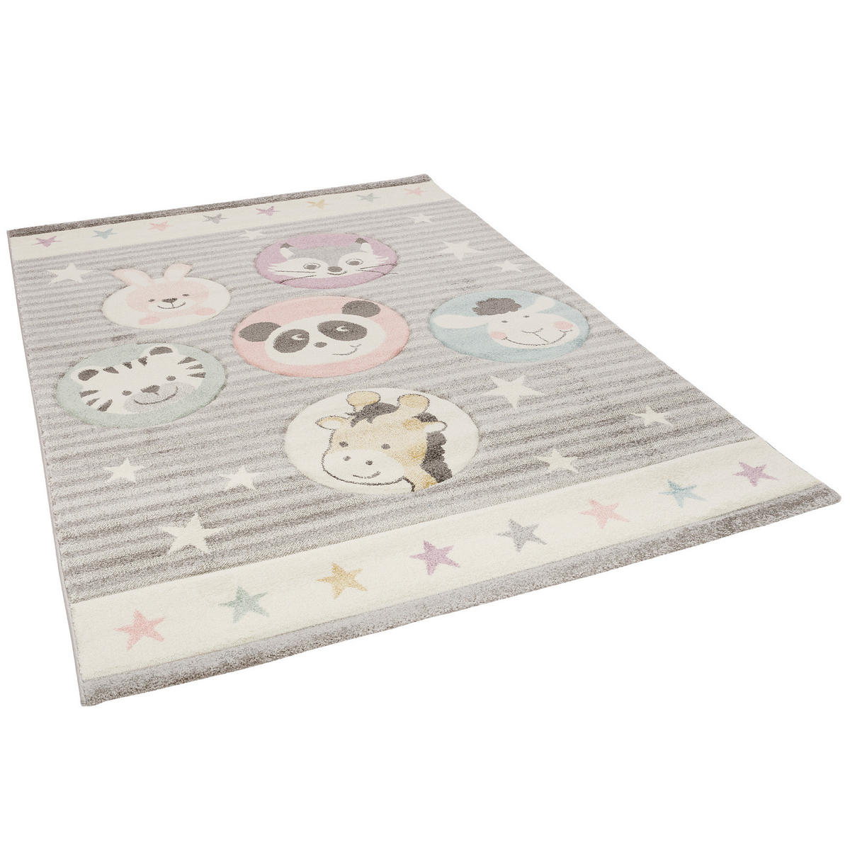 KINDER TEPPICH MAUI KIDS STAR FRIENDS - Multicolor, Textil (200/290cm) - Pergamon