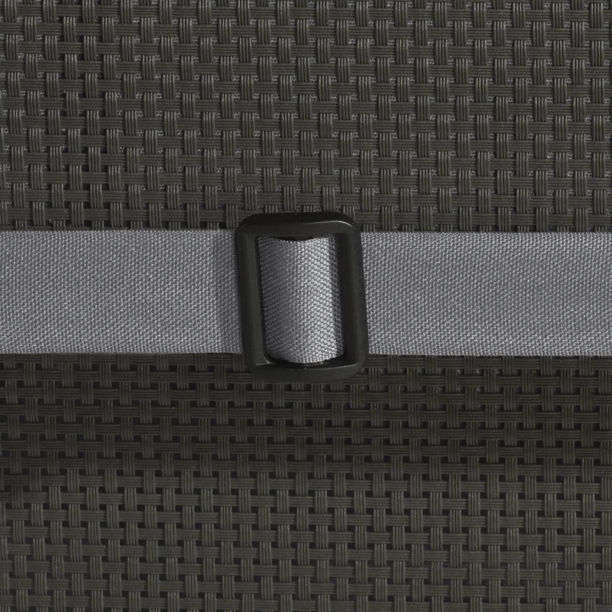 HOCHLEHNERAUFLAGE Flair HL 120/50/8cm Hellgrau (2tlg) - Hellgrau, Textil (50/8/120cm) - Beautissu 