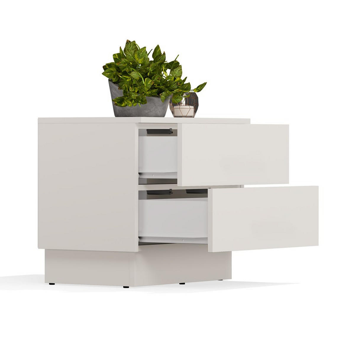 NACHTTISCH Kaschmir 55/48/37 - Kaschmir, Holzwerkstoff (55/48/37cm) - RAUMHIRSCH FURNITURE