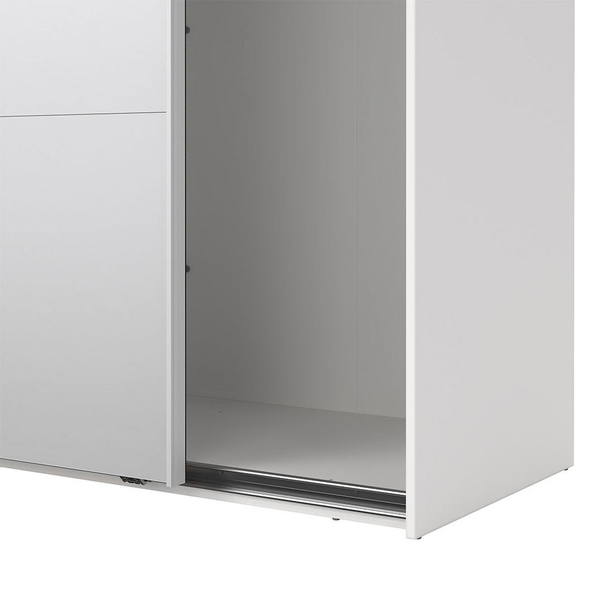 SCHIEBETÜRENSCHRANK, Catania, Weiß, Holzwerkstoff, 179 x 67 x 221 cm - Weiß, Holzwerkstoff (179/221/67cm) - ebuy24
