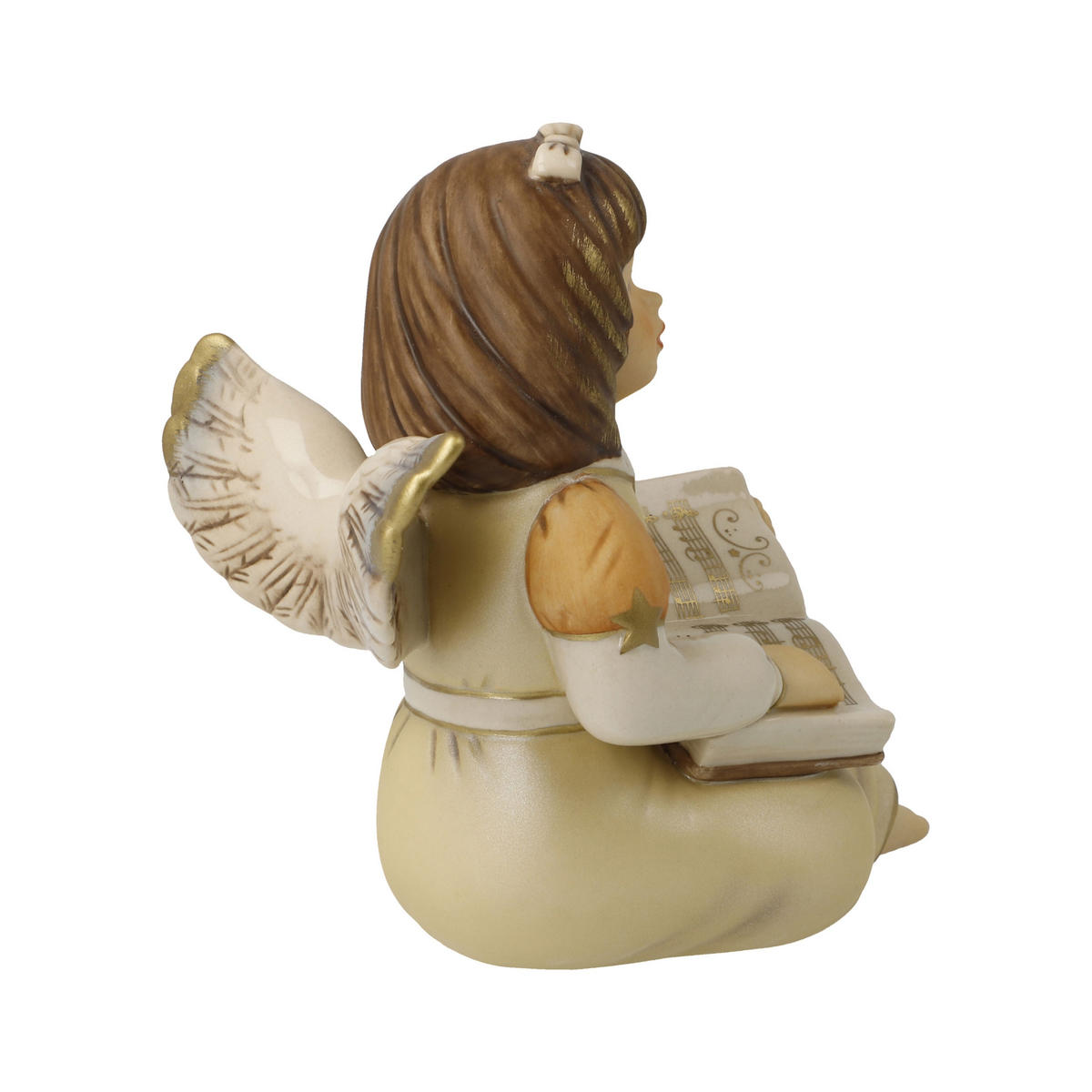 ENGELFIGUR Liederstunde, Steingut, Champagner, 10 cm - Beige, Keramik (7.5/10/9.5cm) - Goebel