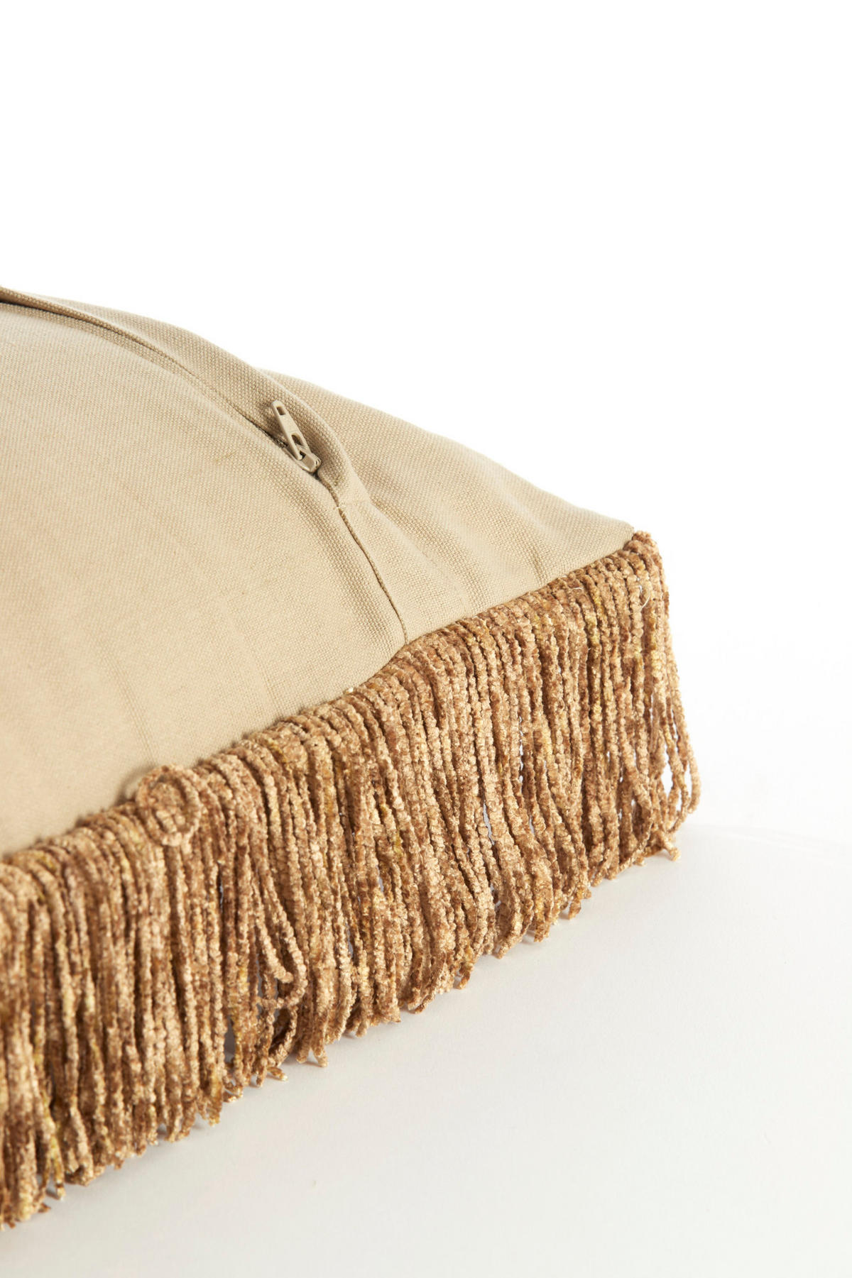 DEKOKISSEN Luani Braun 45/45/10 cm - Braun, Textil (45/45cm) - Light & Living