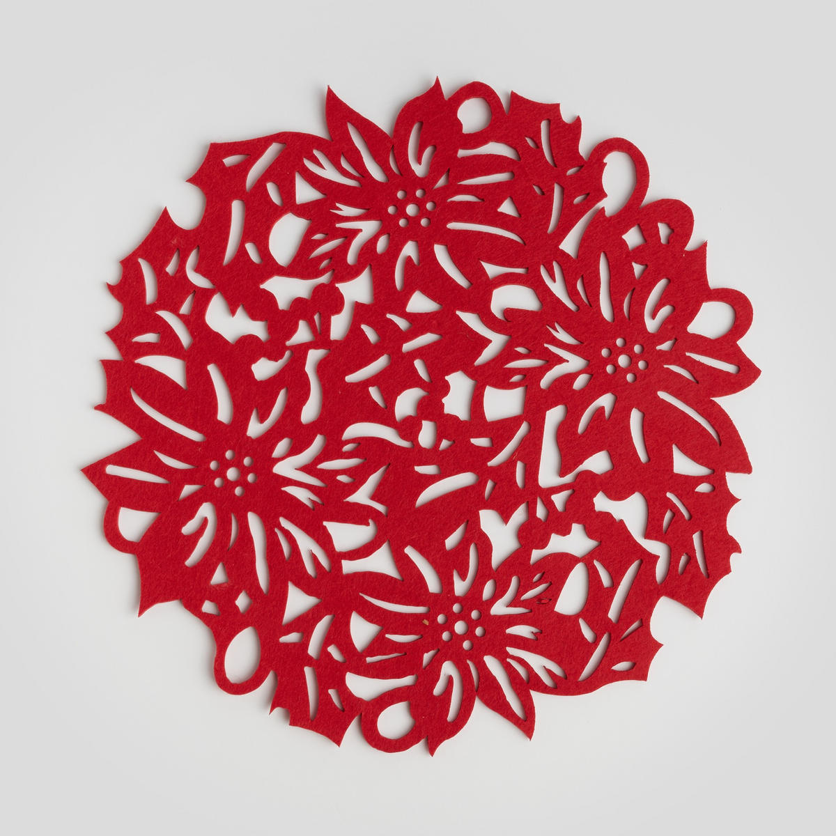 TISCHSET Carolan - Rot, Textil (38cm) - home&you