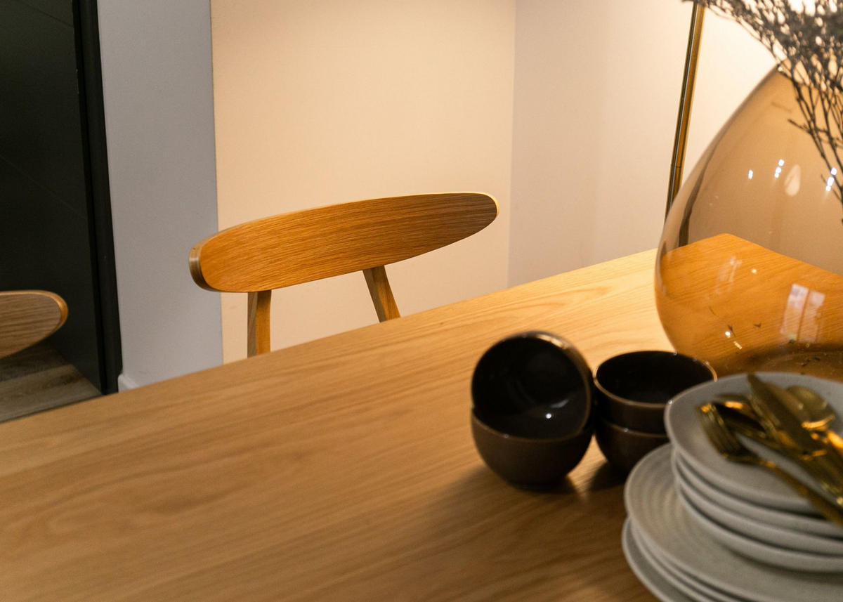 ESSTISCH Hoolents Eichenholzoptik Natur, 150 x 90 cm - Eichefarben, Holz (90/150/75cm) - Selsey