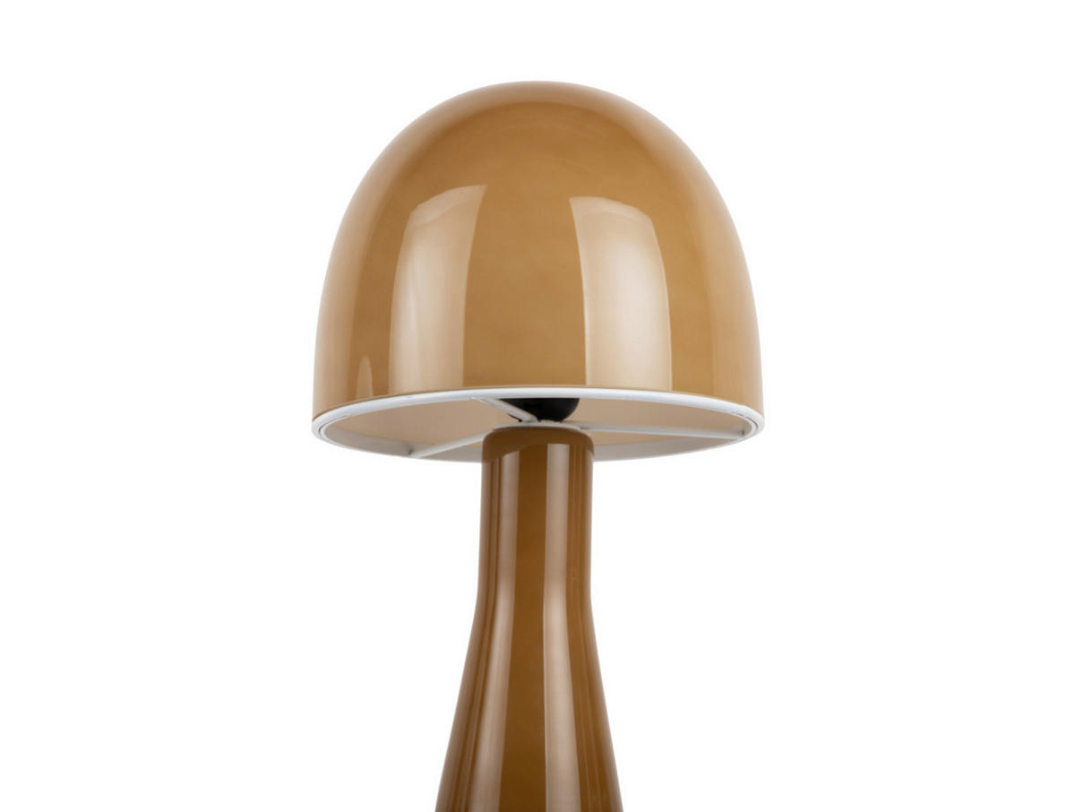 TISCHLAMPE Bombin 20/20/45 cm - Gelb, Glas (20/20/45cm) - Leitmotiv