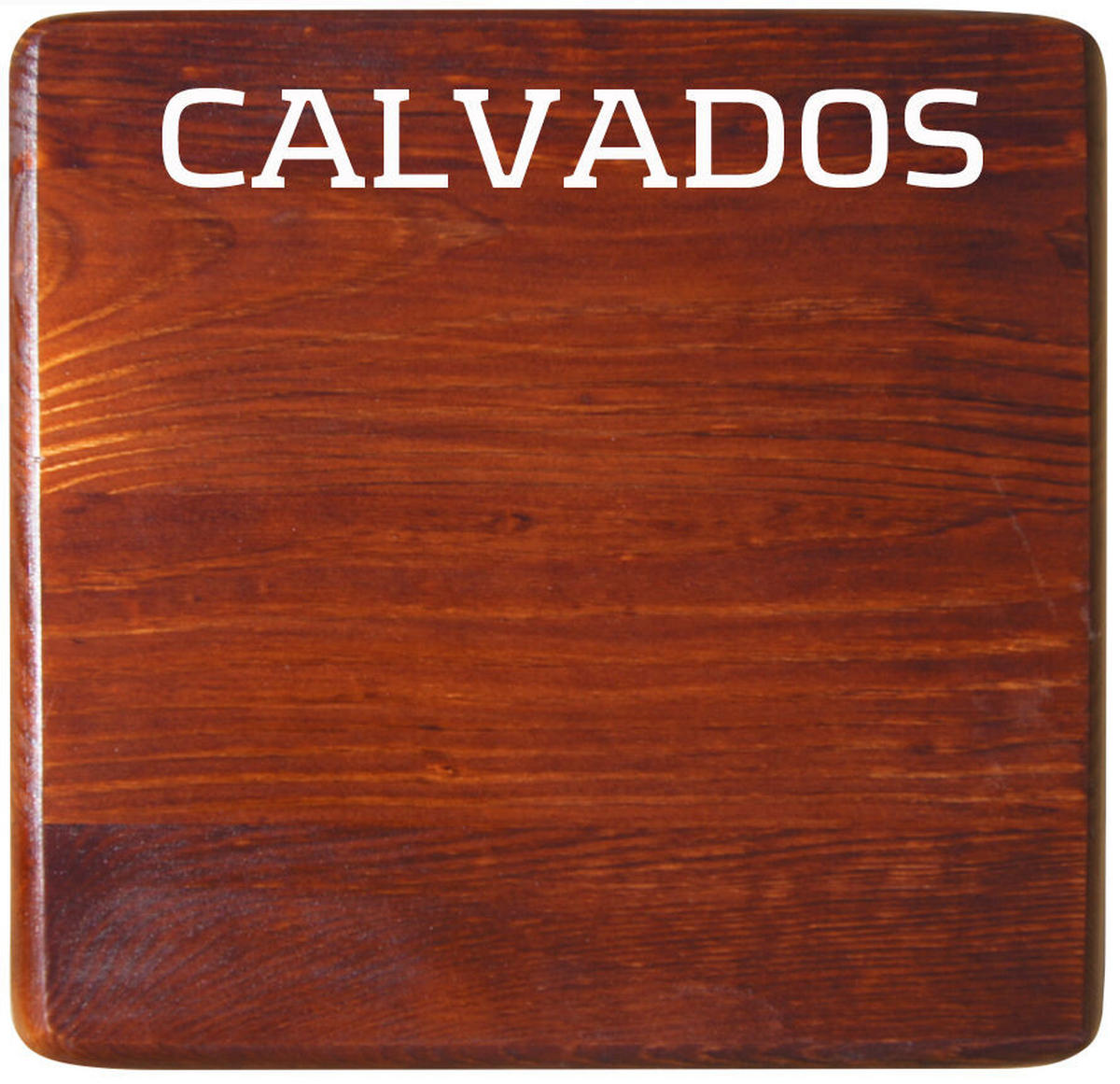 ESSTISCH Runder Kiefer Weiss/Calvados, 90cm - Kirschbaumfarben, Holz (90/90/75cm)