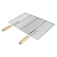 GRILLROSTE - Silberfarben, Metall (40/60cm) - ECD-Germany