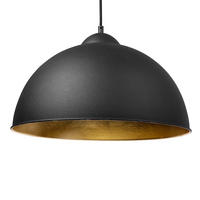 HÄNGELEUCHTE Cetina 40/40/129 cm - Schwarz, Metall (40/40/129cm) - Beliani