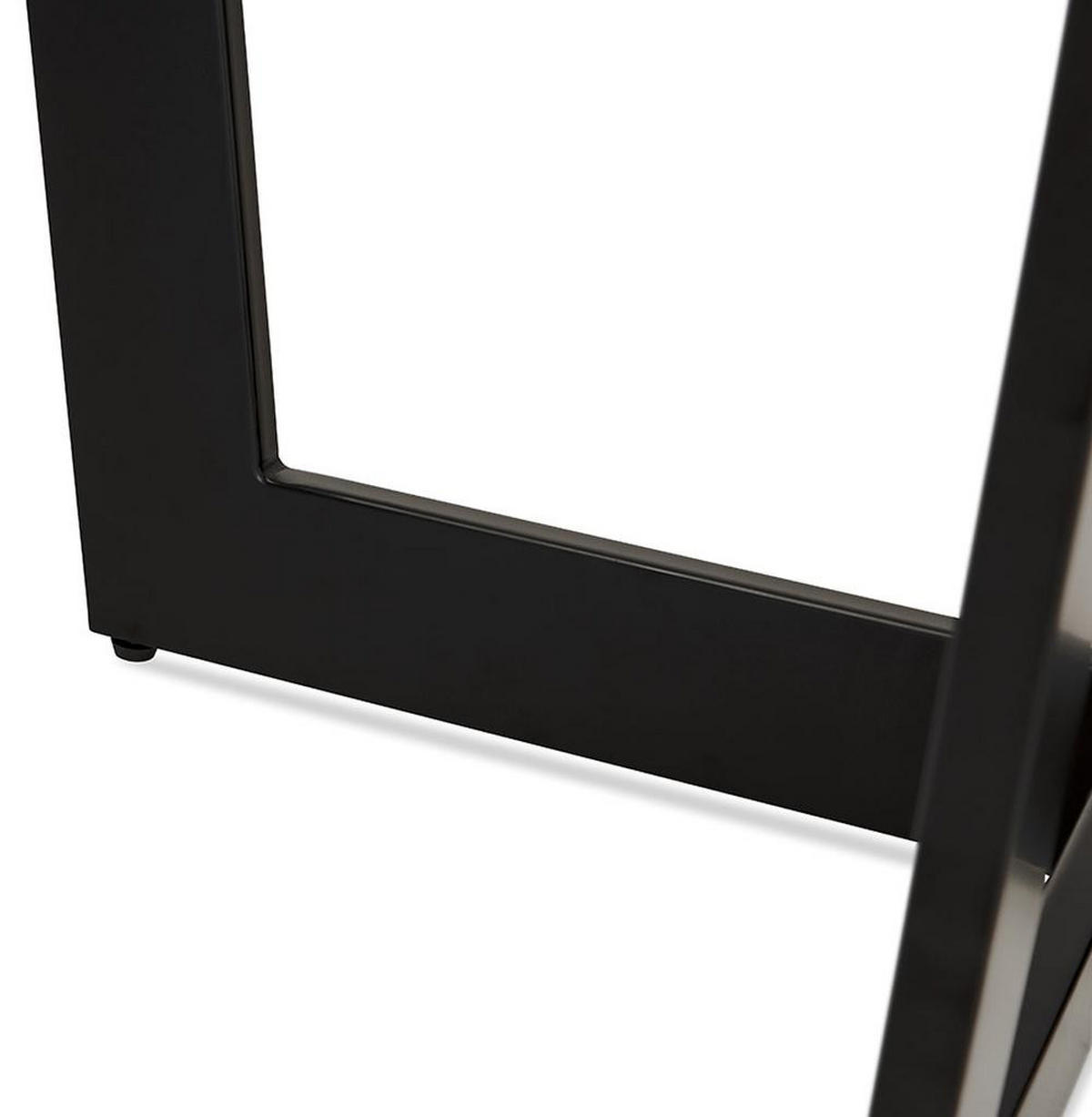ESSTISCH Rund Holz Metallgestell Modern ZERANI, Braun 120x120x75 cm - Schwarz/Braun, Holz/Metall (120/120/75cm) - KADIMA DESIGN