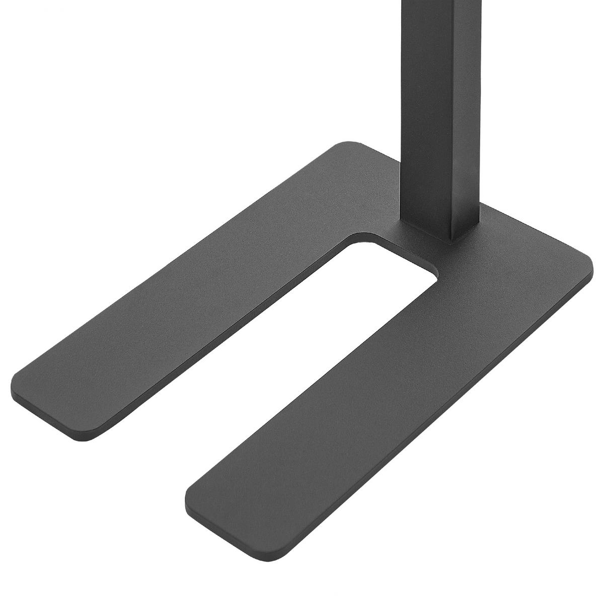 STEHLAMPE Orion 30/61/196 cm - Schwarz, Metall (30/61/196cm) - Beliani