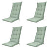 GARTENSTUHLKISSEN Naples 123/50 cm 4er-Set - Grün, Textil (50/7/123cm) - Madison