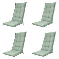 GARTENSTUHLKISSEN Naples 123/50 cm 4er-Set - Grün, Textil (50/7/123cm) - Madison