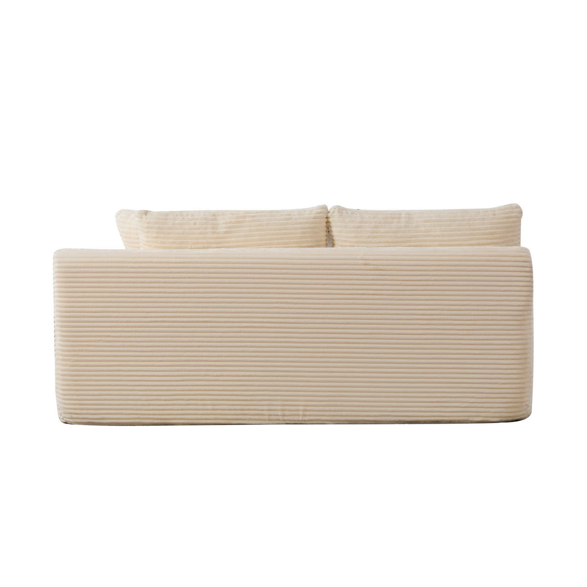 SOFAELEMENT 172/99/74.5 cm Elfenbein mit rutschfestem Boden - Ecru, Textil (99/74.5/172cm) - Oxeza