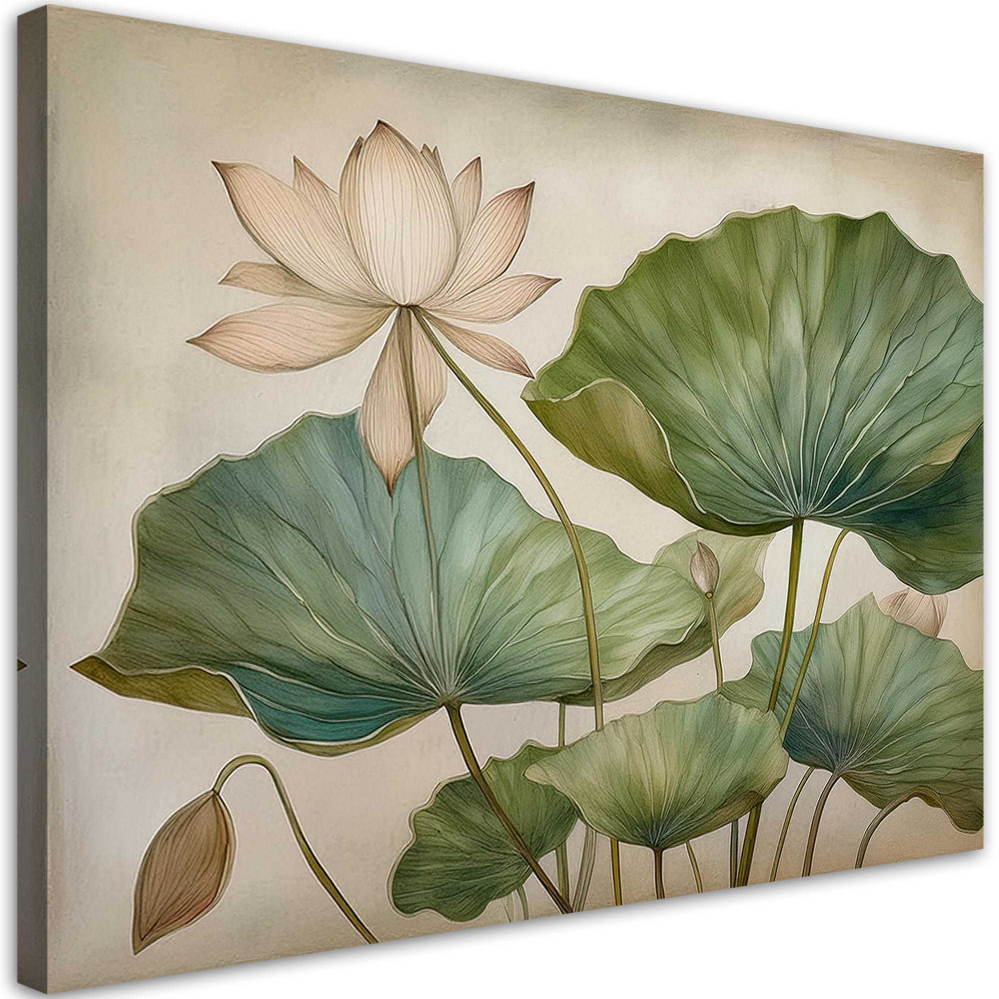 Feeby Wandbild Grün 60x40 cm