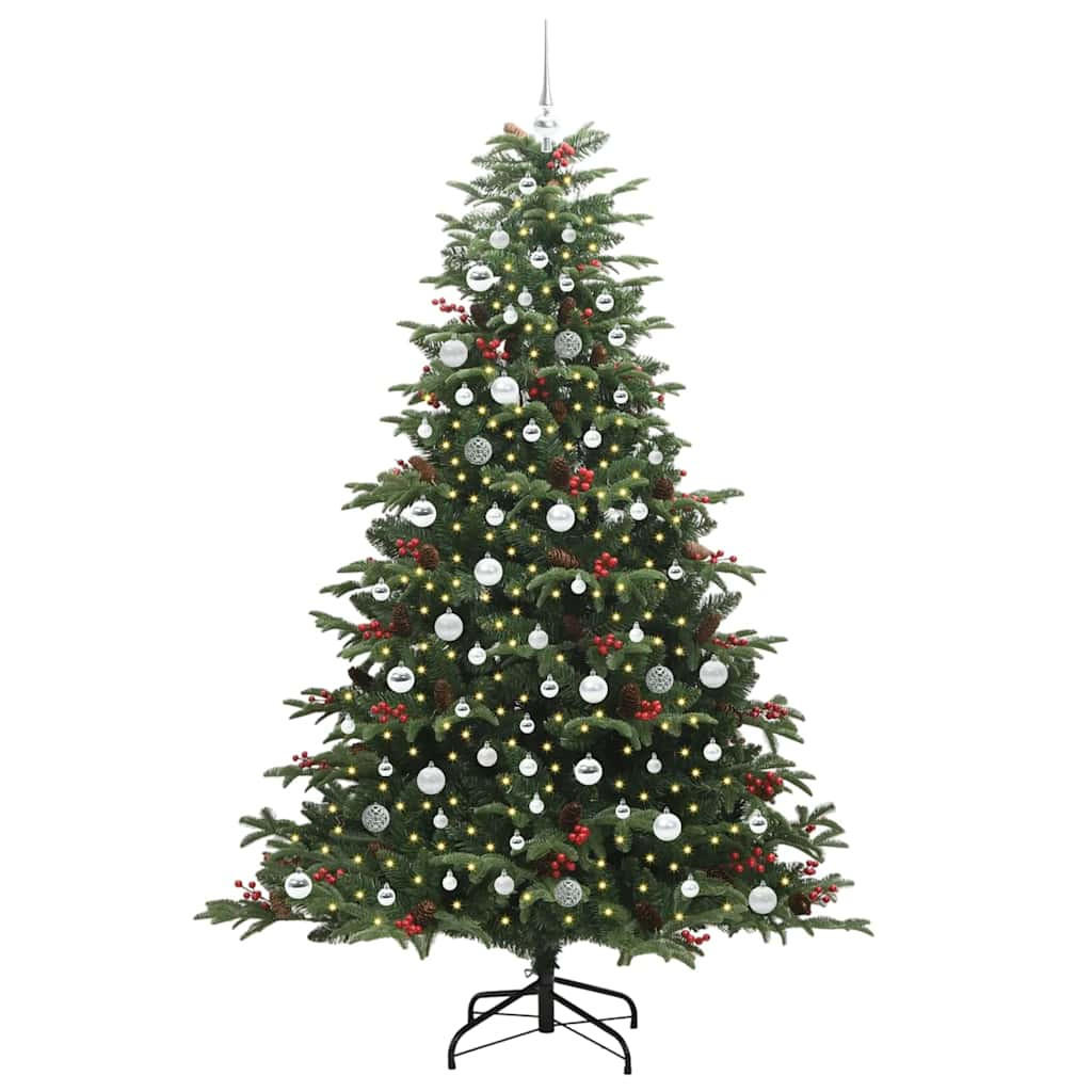 vidaXL Weihnachtsbaum Grün 210 cm