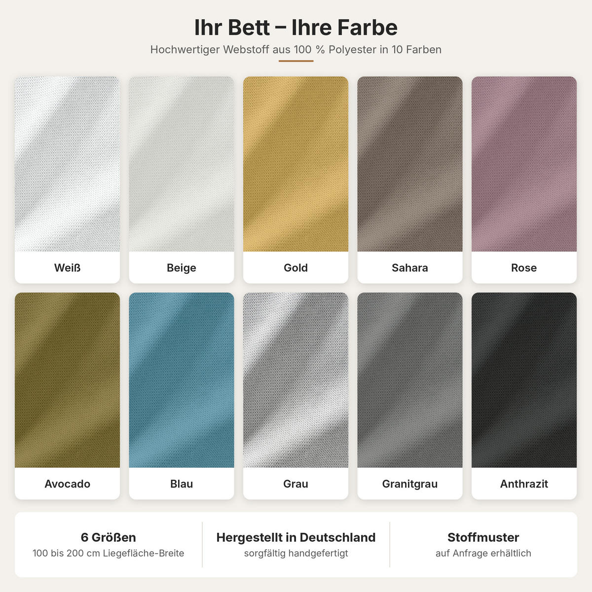 POLSTERBETT Dalas Weiß 140 x 200 x 40 cm Stauraum Ohne Matratze und Lattenrost - Weiß, Holz (140/200cm) - Halmon Schlafkomfort Betten 