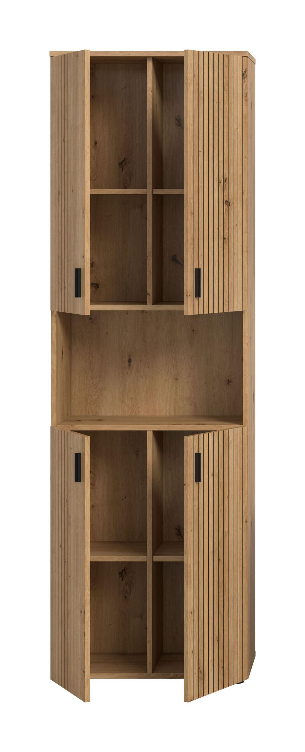 BADSCHRANK Mira (B/H/T: ca. 60/192/30 cm) in Artisan Oak Nachbildung/Artisan Oak Nachbildung - Eiche Artisan, Holzwerkstoff (60/192/30cm)