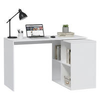 SCHREIBTISCH Weiß 49/152/74 cm - Weiß, Holzwerkstoff (49/152/74cm) - DMORA