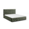 POLSTERBETT Doppelbett Volano Dunkelgrün 180x200 cm - Grün, Textil (180/200cm) - Meblito