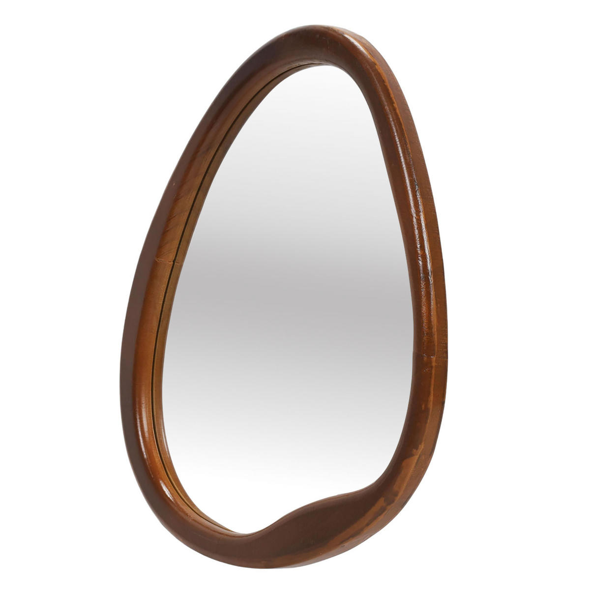 WANDSPIEGEL Dekorativ 32/36 cm - Braun, Glas (1.5/36/32cm) - Home Styling Collection