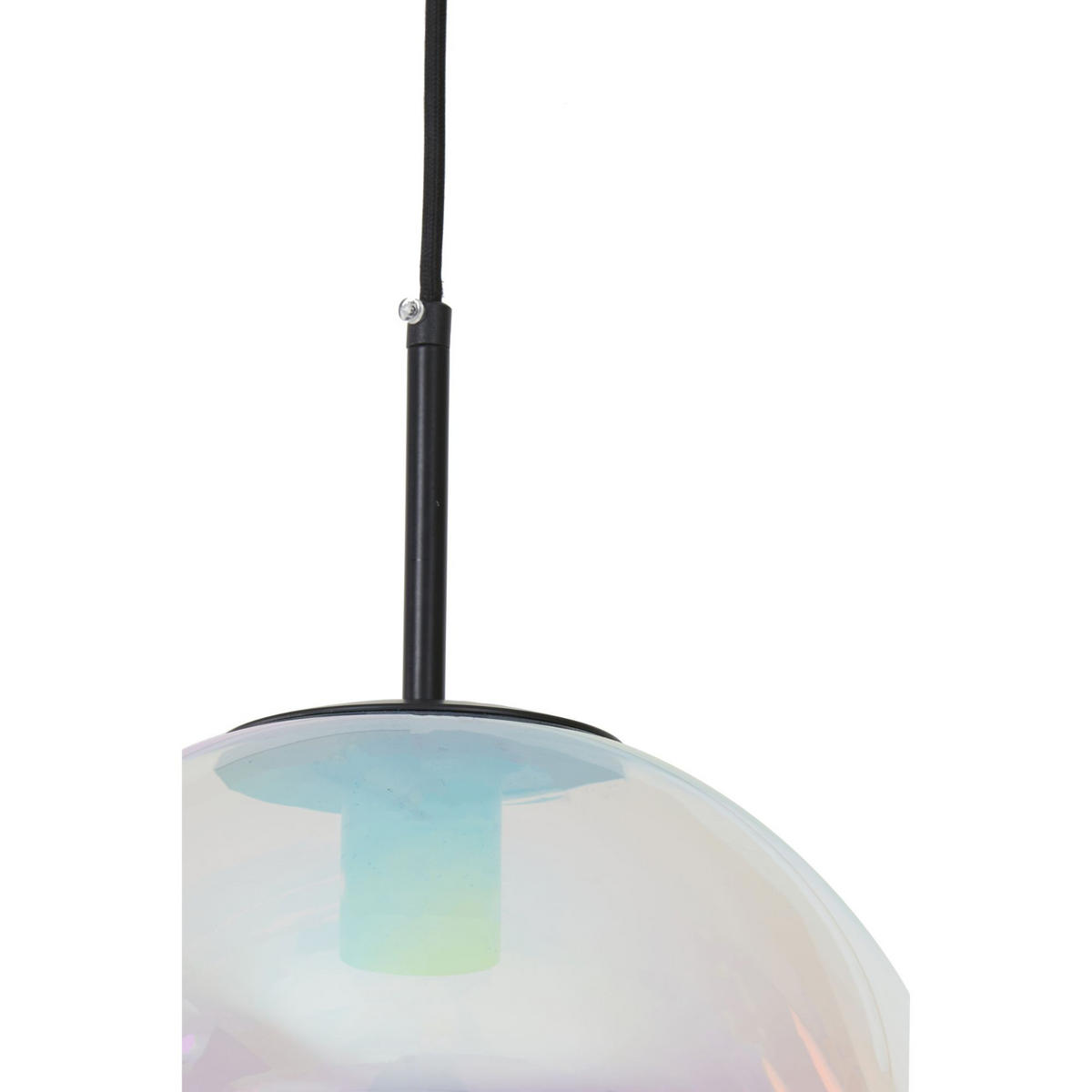 HÄNGELAMPE Medina Multicolor Ø30/30 cm - Multicolor, Glas (30/30/30cm) - Light & Living