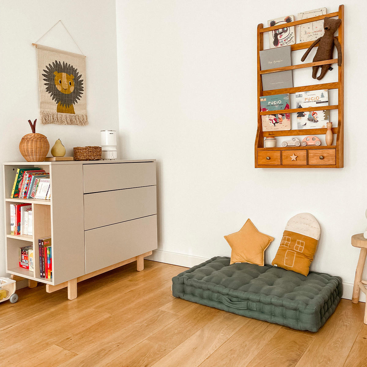 DĚTSKÁ KOMODA Romy Béžová - béžová, kompozitní dřevo (115/92/53cm) - Petits-meubles