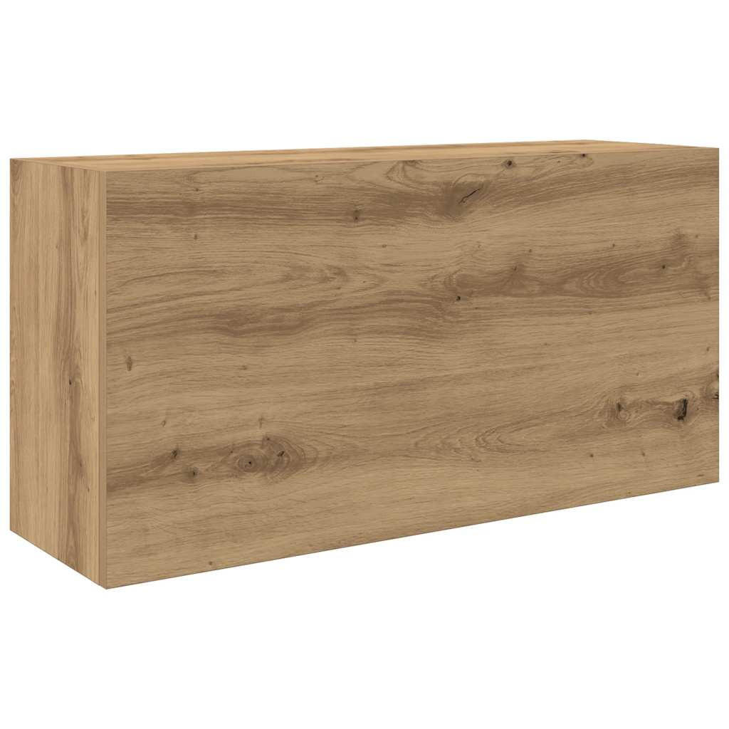 vidaXL Bad-Wandschrank Braun 25x40x80 cm