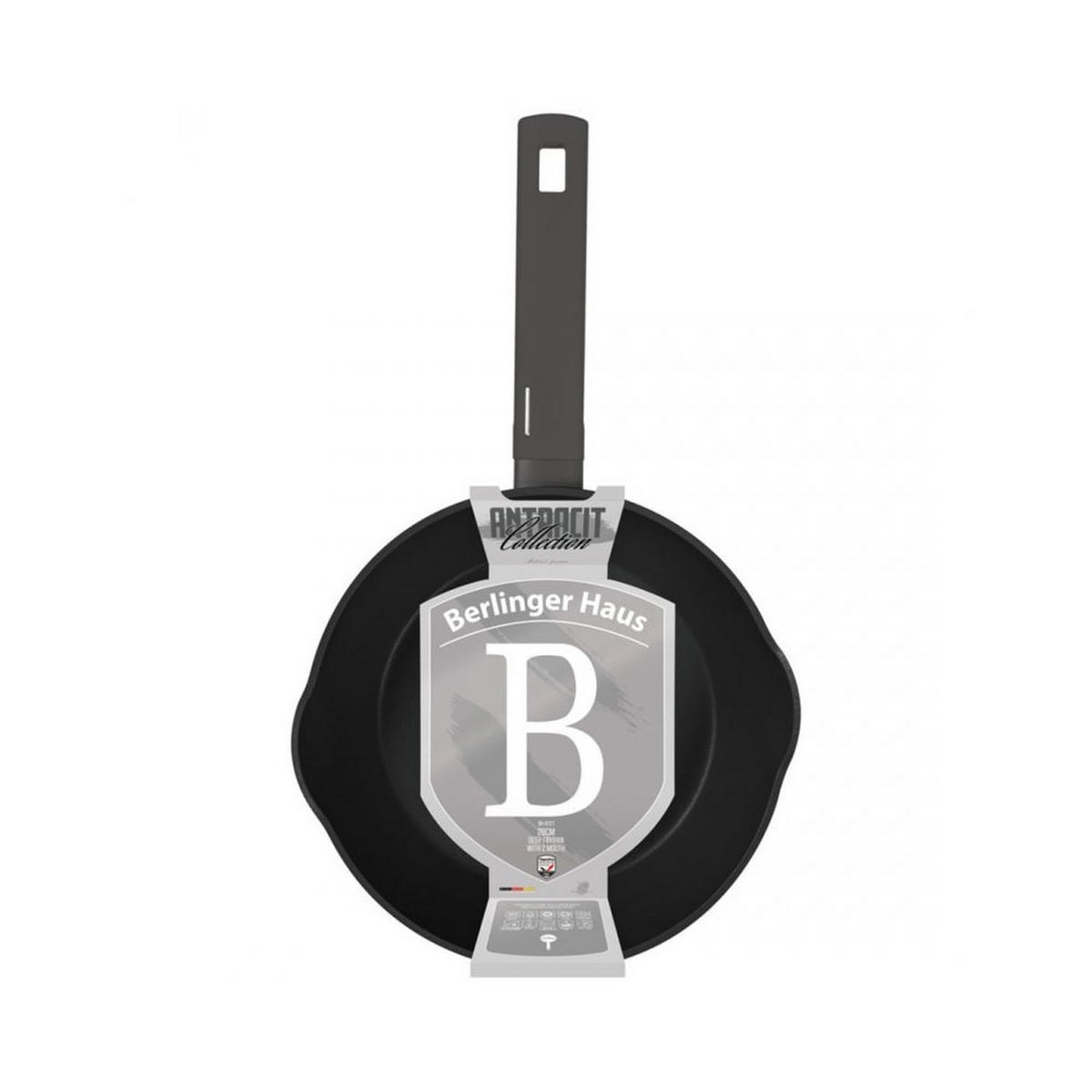 BRATPFANNE 28cm Bh-8121 55955 - Schwarz, Metall (28cm) - Berlinger Haus