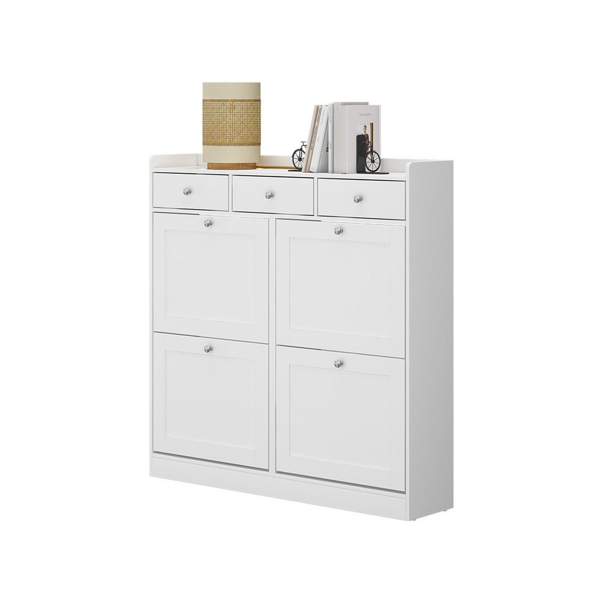 BOTNÍK NA BOTY Vitto Bílá - bílá, kompozitní dřevo (100/99.5/22cm) - Vicco