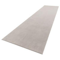FLACHWEBETEPPICH Silberfarben 100 x 200 cm - Silberfarben, Kunststoff (100/200cm) - TT Home