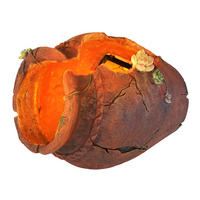 LED AUSSENLEUCHTE Solarleuchte Braun Orientalisch - Braun, Kunststoff (27/20.3/20cm) - Globo Lighting