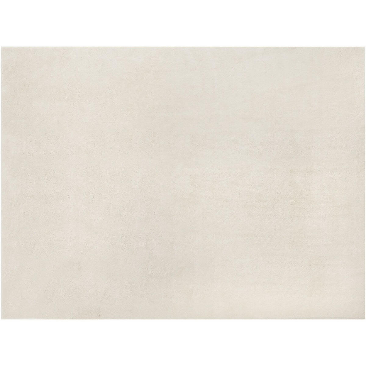 KURZFLORTEPPICH Soft Zone,rutschfeste Unterseite,creme - Creme, Kunststoff (290/200cm) - tectake
