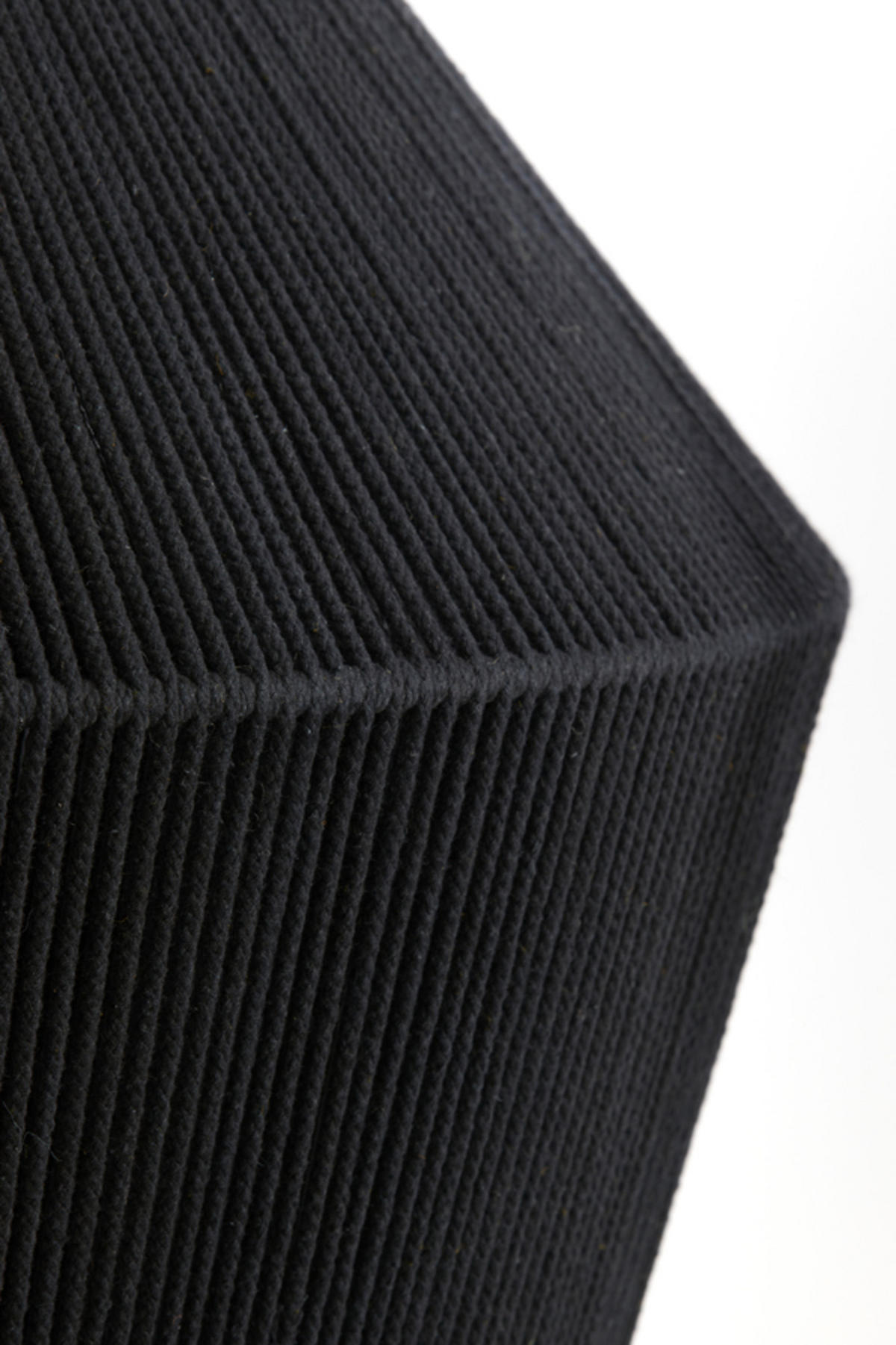 HÄNGELAMPE Agaro Schwarz Ø71/58 cm - Schwarz, Textil (71/71/58cm) - Light & Living